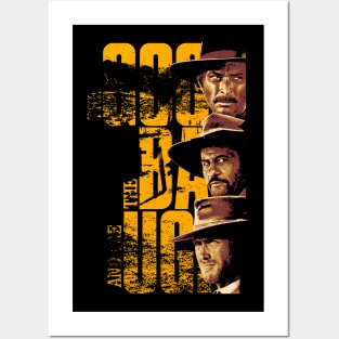 The Good The Bad and The Ugly Classical Retro Posters and Art